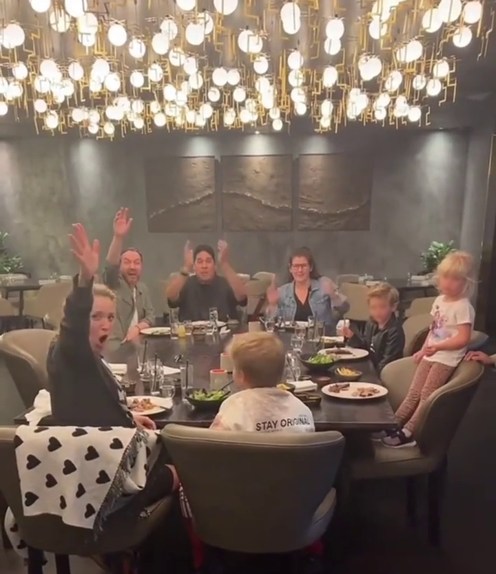 Michael Bublé's family sit down to dine at Aktar Islam's Opheem restaurant