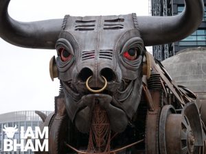 Breathtaking Birmingham 2022 bull saved from scrapheap following public campaign