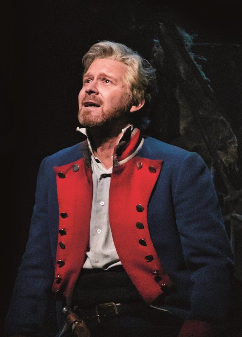 Jean Valjean (Dean Chisnall) dreams of freedom and equality in a dark world
