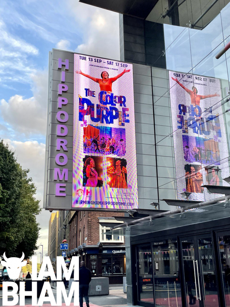 The Color Purple is now playing at The Birmingham Hippodrome