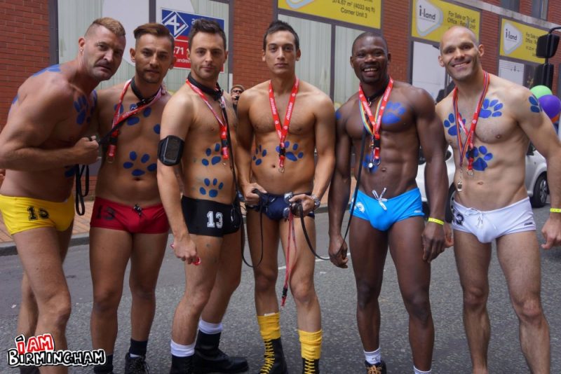 Prowler gay adult store guys nude naked at Birmingham Pride