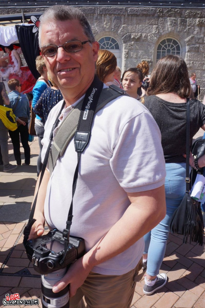 Photographer Chris Gibson at Birmingham Pride 2013
