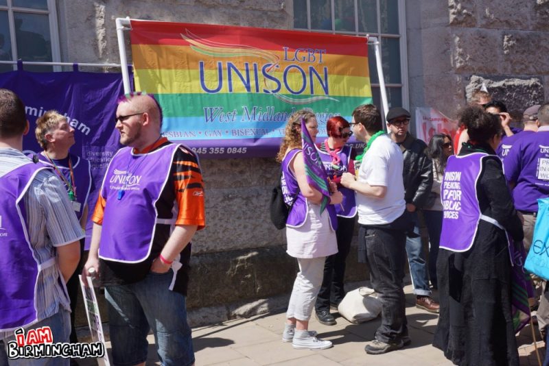 Unison rainbow pride banner 