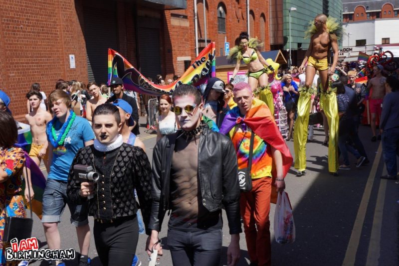 Birmingham Pride march 2013 