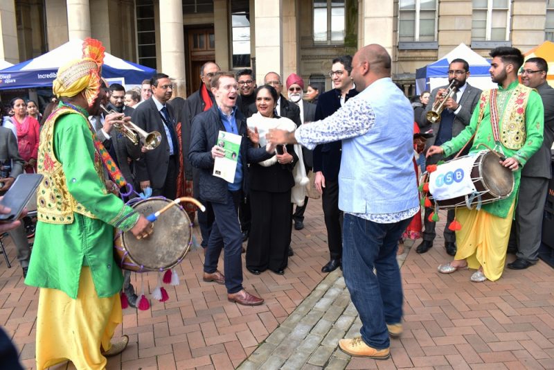 West Midlands Mayor Andy Street joins in at previous Diwali celebrations in Birmingham 