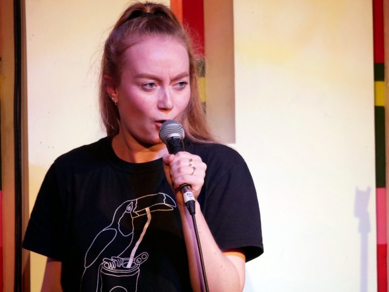 Hannah Weetman made her stand-up debut at The Hare and Hounds in Kings Heath, Birmingham in 2019
