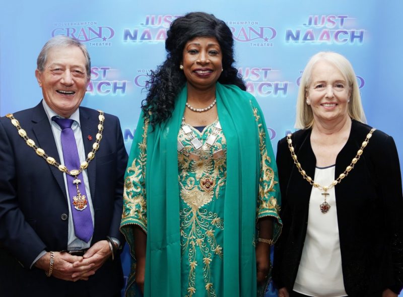 Cllr Sandra Samuels OBE - the first ever person of African-Caribbean heritage to be Mayor of Wolverhampton - attended the event