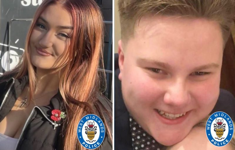 Teenagers Liberty Charris and Ben Corfield died after a car ploughed into a group of people