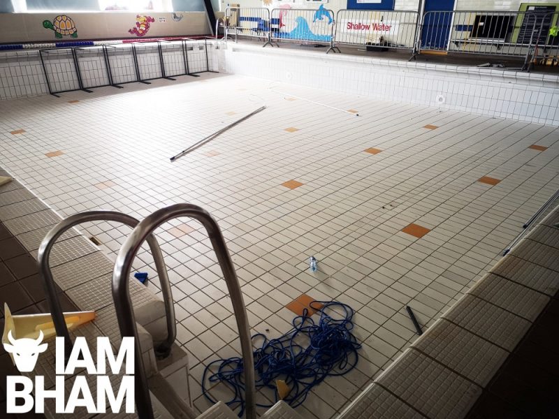 The Small Heath Swimming Pool was used by many Birmingham schools