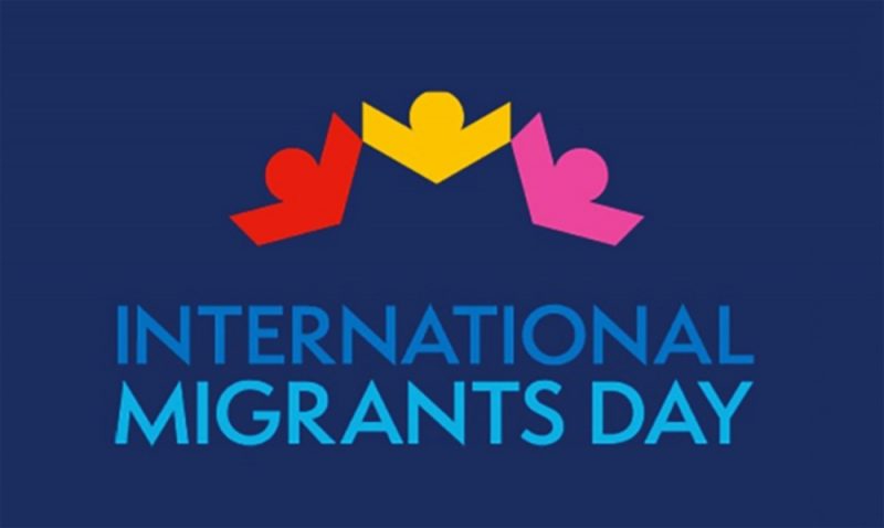 International Migrants Day is held on 18 December 