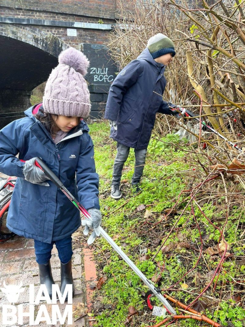 The canal litter pick project also aims to inspire children to take pride in their landscape