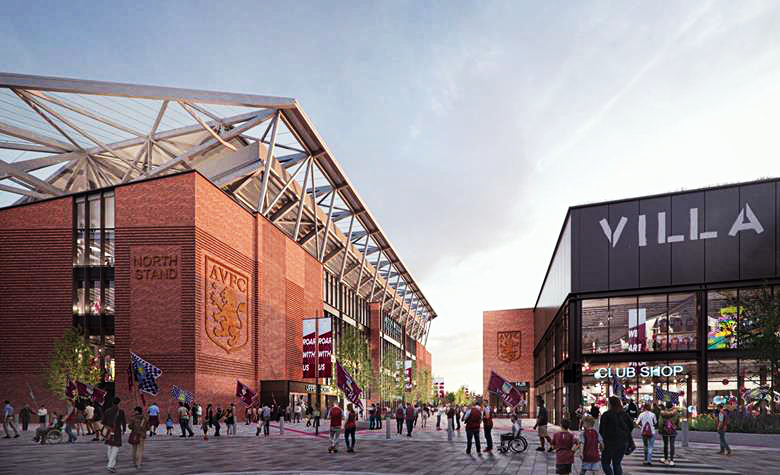 Aston Villa £100m expansion plan receives approval by city planning department