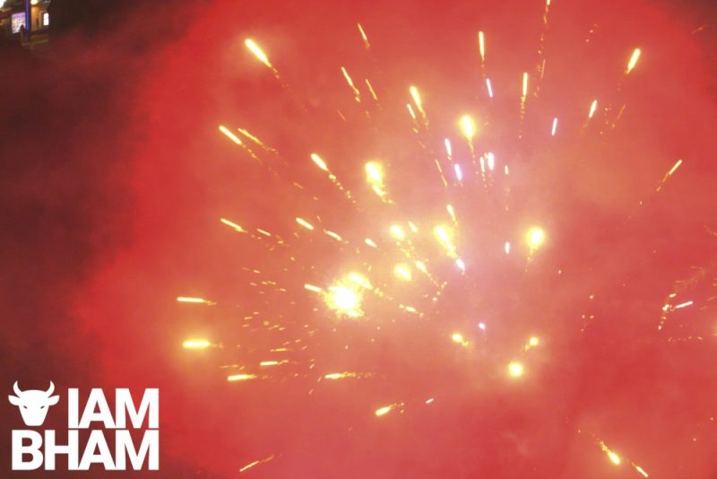 Birmingham City Council were unable to provide an official fireworks display this year 