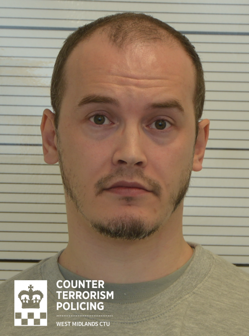 Oliver Lewin has been jailed for his terror plot to overthrow the government 