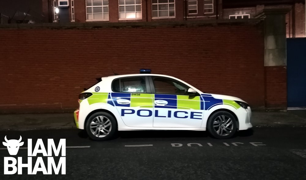 West Midlands Police car