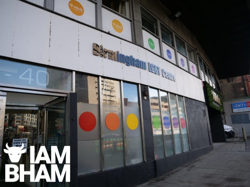 Birmingham LGBT Centre in Holloway Circus was targeted