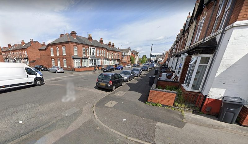 A man was set alight near the junction of Shenstone Road and Brixham Road in Edbgaston, Birmingham