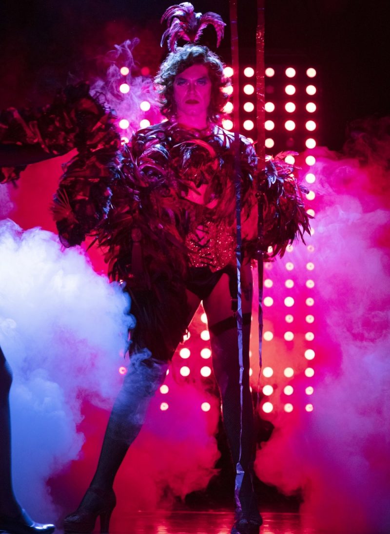 Stephen Webb delivers a flamboyant and audacious performance as Dr Frank-N-Furter