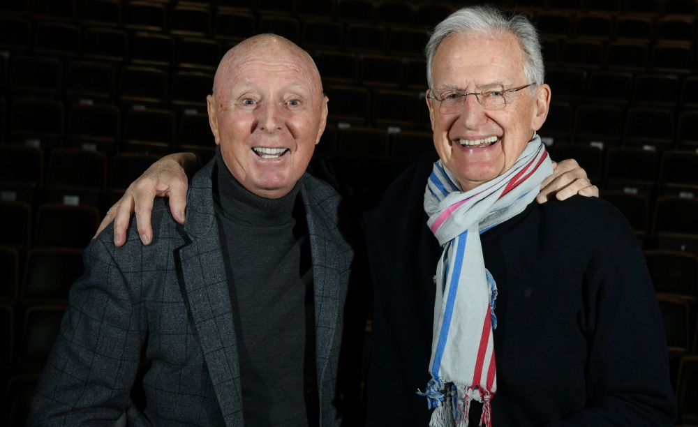 Jasper Carrott (left) and Bob Warman (right) will appear in a special one-off show for a journalists