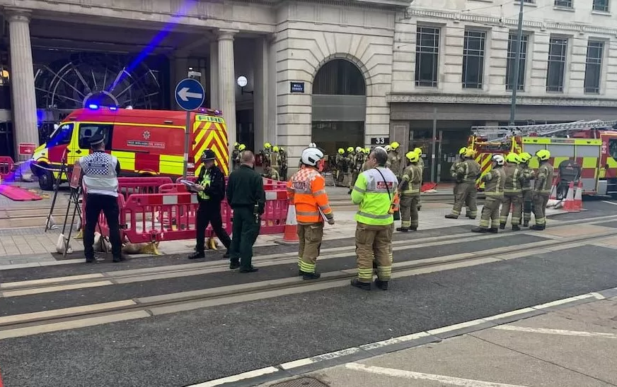 Court building evacuated and trams halted in Birmingham after “substance” spill