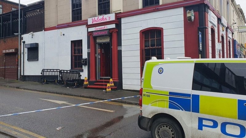 A man was stabbed to death at Valesha's nightclub on Newport Street in Walsall
