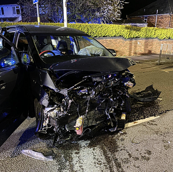 The collision took near the Aldi supermarket in Bordesley Green East