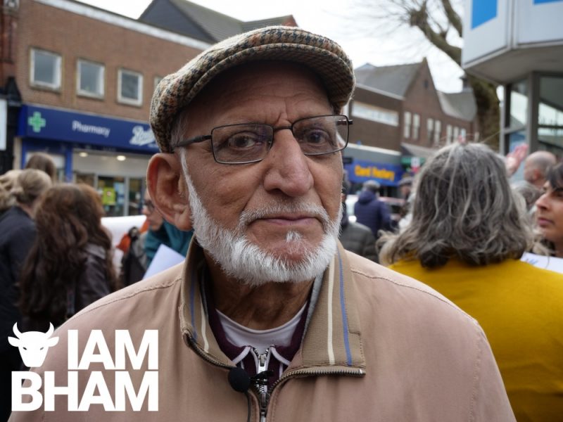 Retired GP Ali Zafar: "It's very sad you can't walk these streets... and be safe."