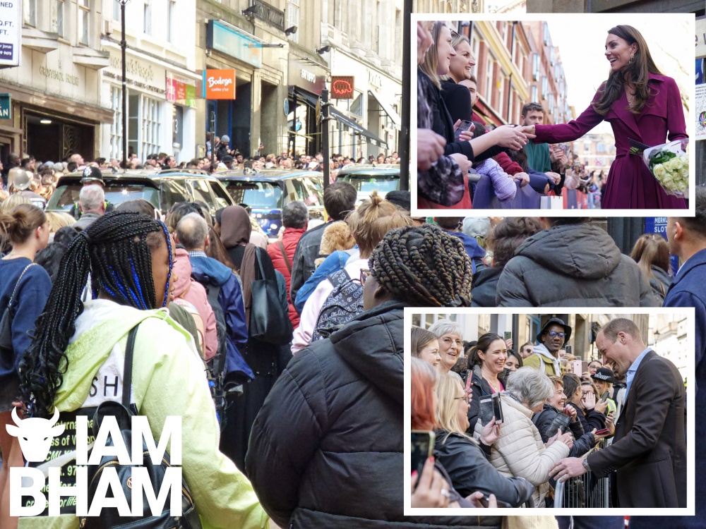 Crowds welcome William and Kate as royals celebrate Birmingham’s diverse culture