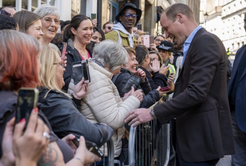 Prince William met people, posed for selfies and and enjoyed his time in Birmingham