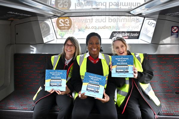 Leona's children's book is aiming to challenge gender stereotypes and encourage girls to consider a career as bus drivers