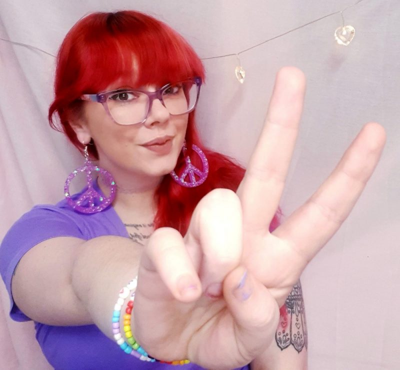 Jewellery maker Jess, founder of Queeringz, is hosting a 'Shop Queer' pop-up market in Birmingham 