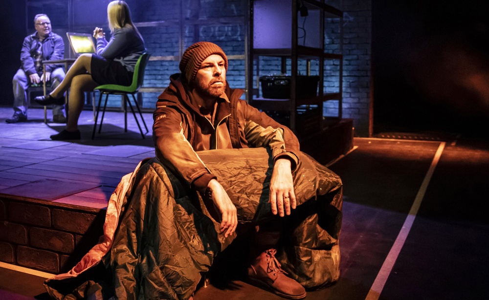 The play makes a powerful case for those seeking food and shelter