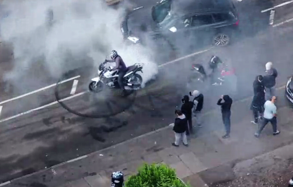 Police swoop in after hordes of antisocial bikers terrify residents in Birmingham
