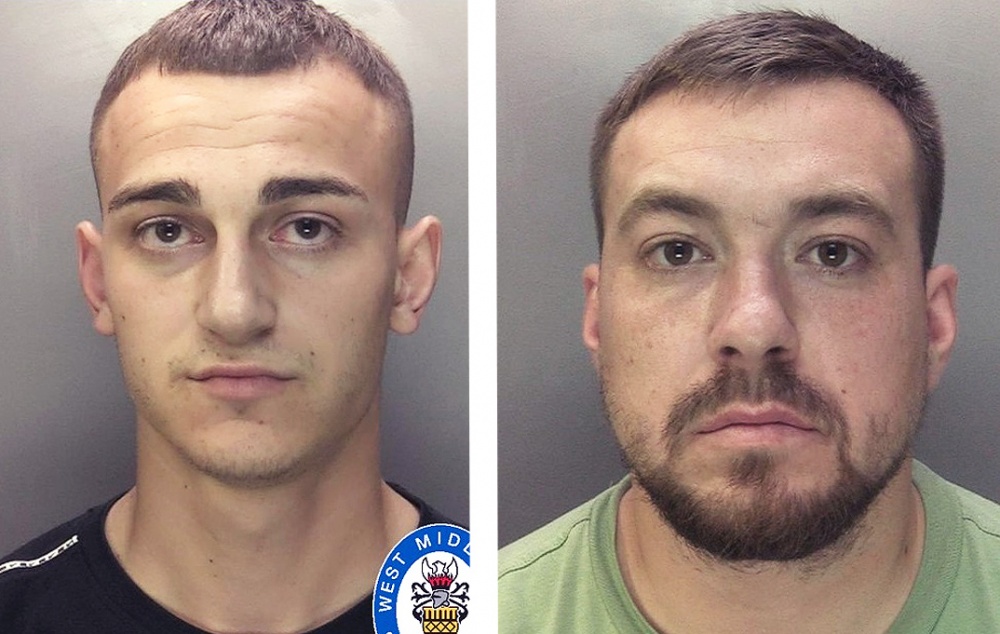 Adrian Tirnovan and passenger George Tirnovan were arrested on suspicion of possessing drugs with intent to supply
