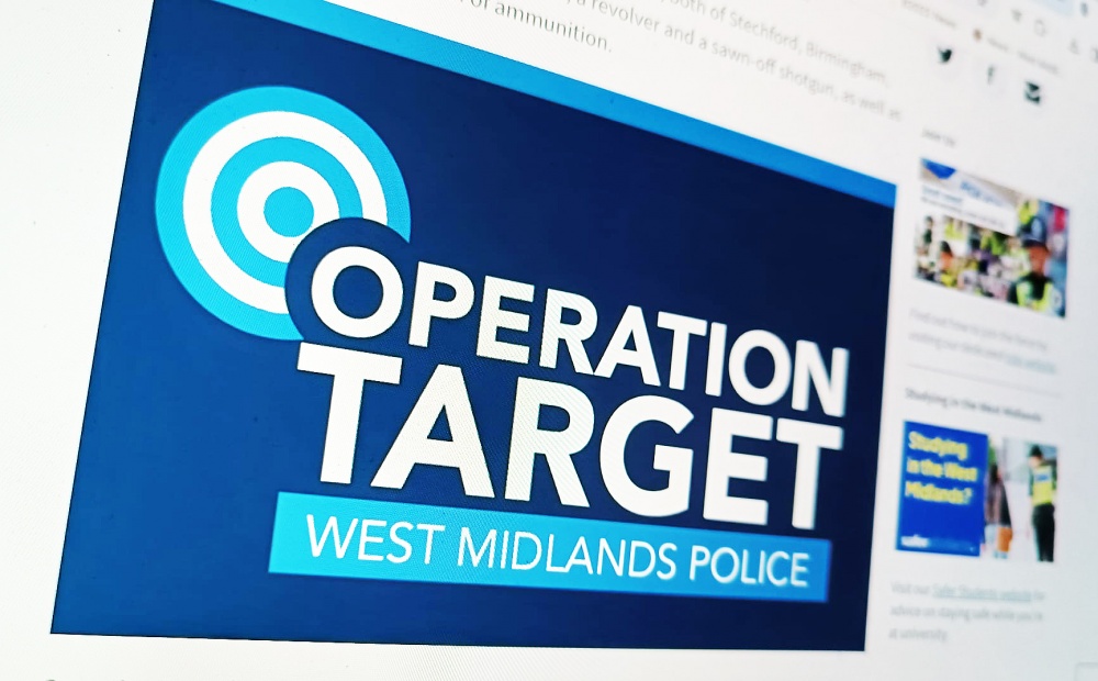 The investigation is part of Operation Target, West Midlands Police