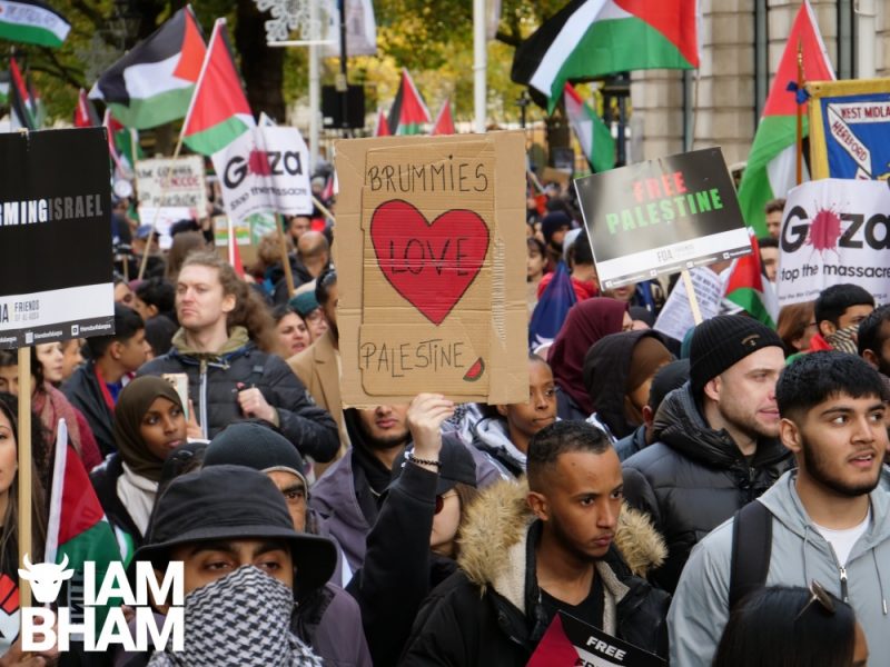 Protests calling for a ceasefire in Gaza have been taking place in Birmingham almost weekly 
