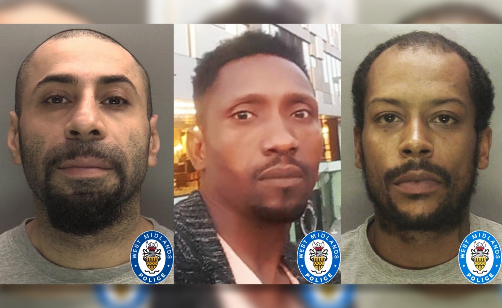 Hardi Hamad (left) and Dale Berry-Parkes (right) were convicted of beating to death Ali Salih Abdalaah (centre) in Ladywood